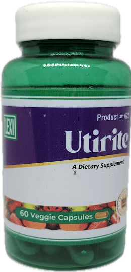 Utirite dietary supplement bottle
