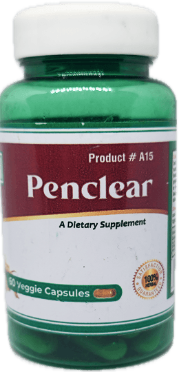 Penclear dietary supplement bottle
