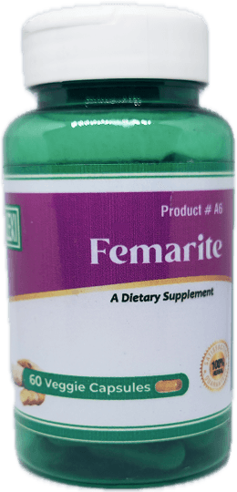 Femarite dietary supplement bottle