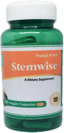 Stemwise dietary supplement bottle